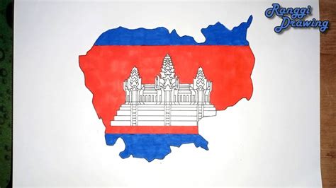 How to Draw Map of Cambodia .